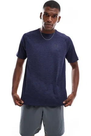 Under Armour – Tech – Strukturiertes, kurzärmliges T-Shirt in