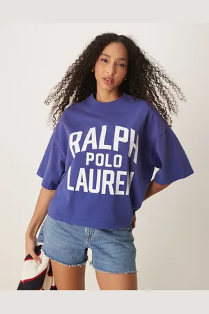 Ralph Lauren – Kastiges T-Shirt in mit Logo