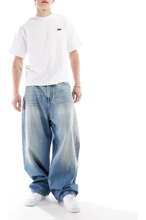 Pull&Bear – Superweite Jeans in Vintage
