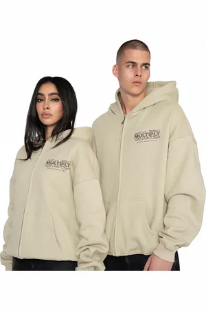 Multiply Apparel – Ornament – Oversize-Kapuzenjacke in Sprühgrün