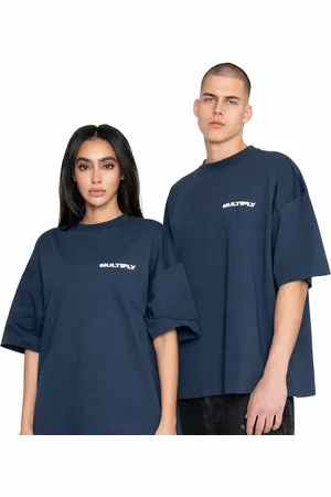 Multiply Apparel – Multiply – Oversize-T-Shirt in Prunkblau