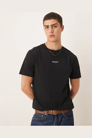 GANT – T-Shirt in mit mittigem Logo