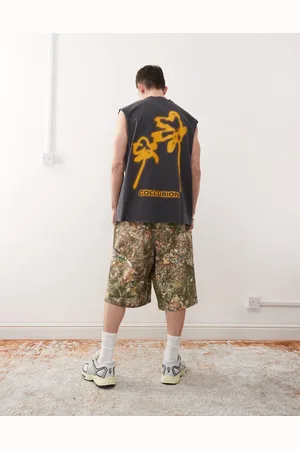 COLLUSION – Tanktop in verwaschenem mit Print