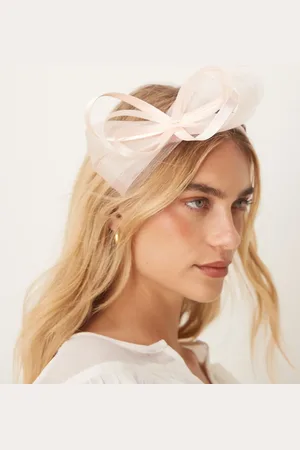 My Accessories – Swirl Twist – Fascinator in Hellrosa