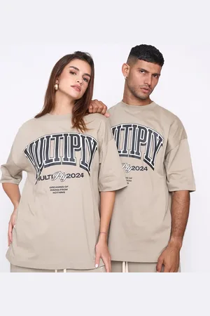 Multiply Apparel – Supporter – Oversize-T-Shirt in Seneca-Stein