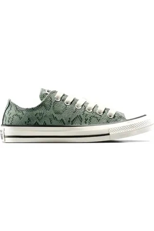 Converse – Chuck Taylor All Star – Sneaker mit Schlangenmuster in Foothill- /Reiherweiß/Schwarz
