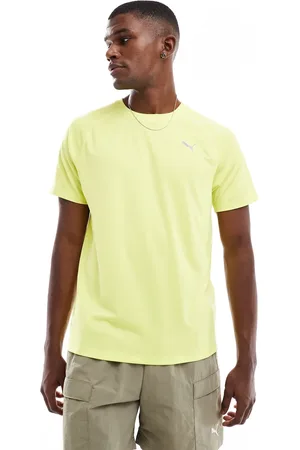 PUMA – Run Velocity – T-Shirt in Limettengelb
