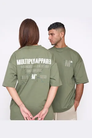 Multiply Apparel – Drill – Oversize-T-Shirt in Kleeblattgrün