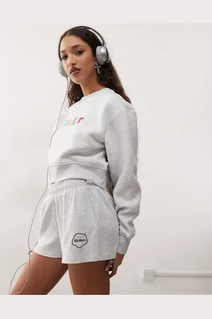 Kickers – Gestrickte Shorts in meliertem , Kombiteil
