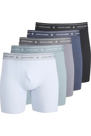 JACK & JONES – Boxershorts in Sturmmeer-Grau