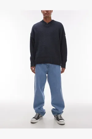 Carhartt – Single Knee – Hose in Hellblau