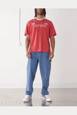 Santa Cruz Big – Carpenter-Jeansshorts in verwaschenem Mittelblau