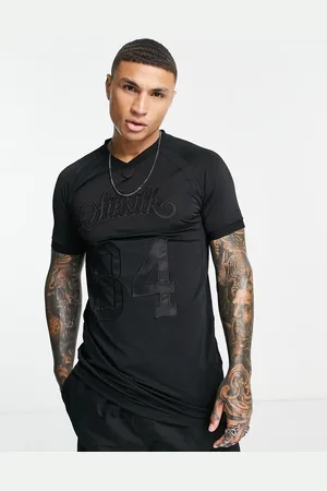 SikSilk – T-Shirt in mit Logoprint