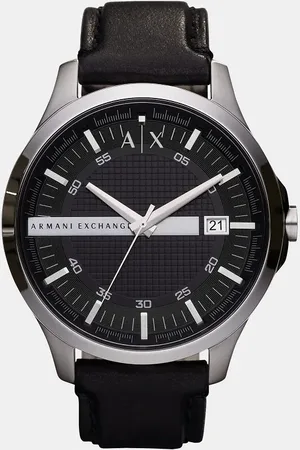 Armani Exchange – AX2101 – Schwarze Lederarmbanduhr