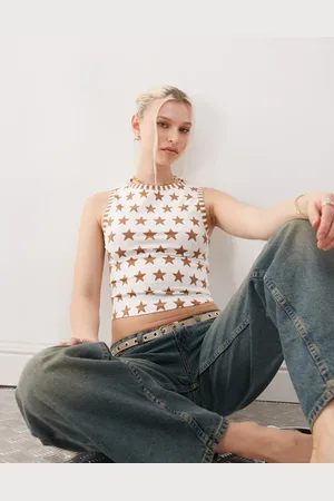Motel – Haleen – Tanktop in mit Sternmuster