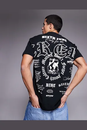 Sixth June – T-Shirt in mit Logoprint am Rücken