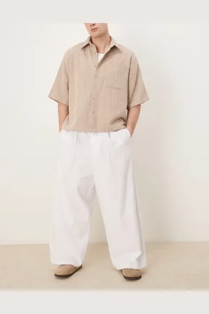 ASOS – Weite Ballonhose in mit Bundfalten