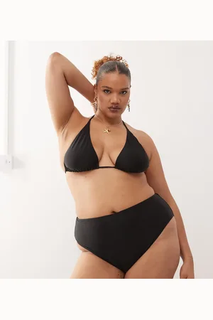 COLLUSION Curve – Mix and Match – Bikinihose in mit hohem Bund