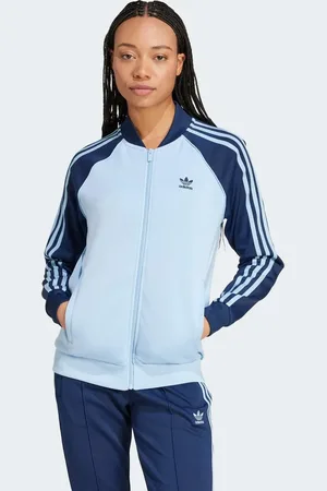 adidas – Adicolor Classics SST – Trainingsjacke in hellem Himmelblau