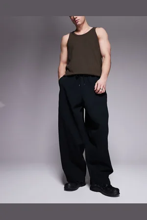 ASOS – Weite Oversize-Hose in mit elastischem Bund