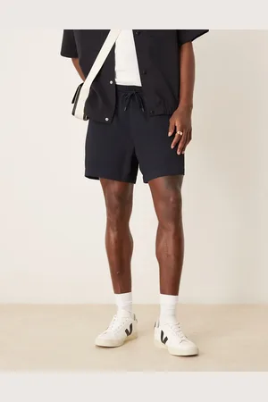 ASOS – Kürzere Shorts in mit Waffelstruktur