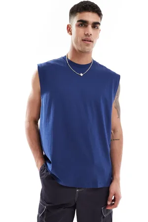 ASOS – Oversize-Tanktop in Blau