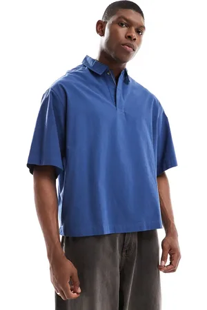 ASOS – Kastiges, strukturiertes Oversize-Hemd in