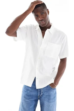 JACK & JONES Premium – Seersucker-Hemd in