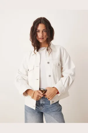 Abercrombie & Fitch – Trucker-Jeansjacke in