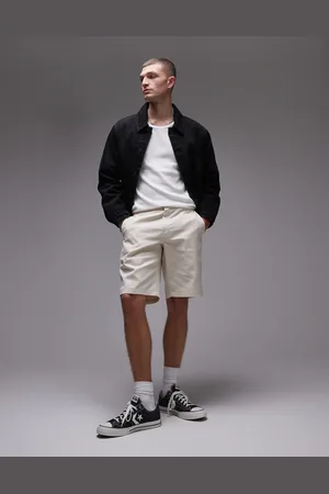 Dickies – 874 – Worker-Shorts in Wollweiß mit geradem Schnitt