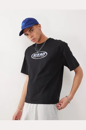 Karl Kani – Signature – Cropped-T-Shirt in mit Chrom-Print