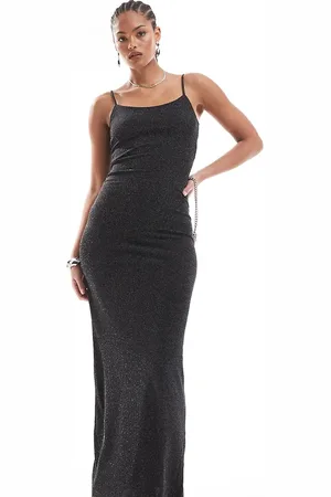 VERO MODA – Camisole-Maxikleid in glitzerndem