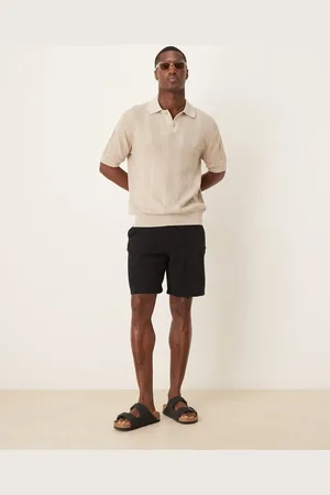 SELECTED – Strukturierte Shorts in