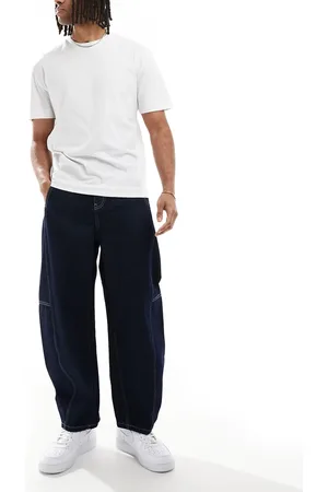 ASOS – Oversize-Jeans in Raw-Waschung