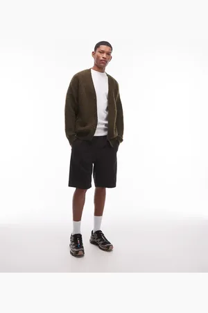 Topman – Shorts in aus gewaschener Baumwolle