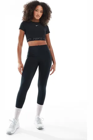 Nike – Universa Dri-FIT – 7/8-Leggings in mit hohem Bund und Tasche