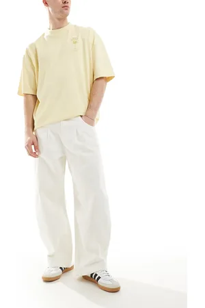 ASOS – Oversize-Jeans in Ecru