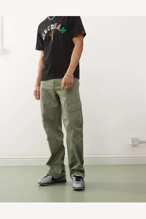 Karl Kani – OG – Cargohose in Khaki mit schrägen Taschen