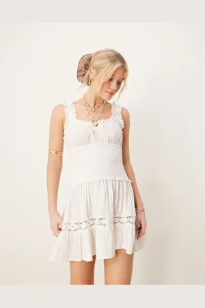 Iisla & Bird – Gesmoktes Strand-Minikleid in