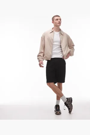 Topman – Gerade geschnittene Jeans-Shorts in