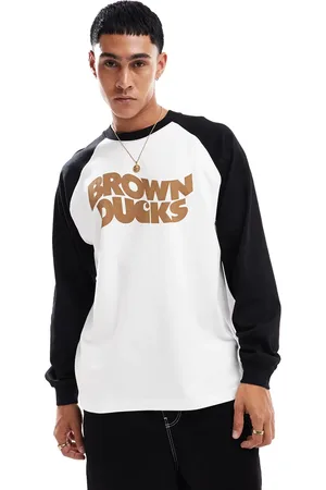 Carhartt – Langärmliges Baseball-Shirt in mit „Ducks“-Print
