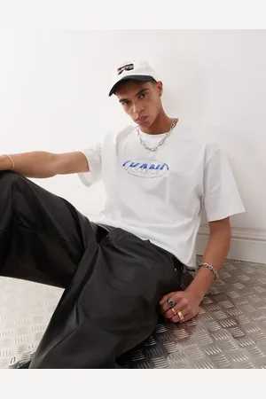 Karl Kani – Signature – Cropped-T-Shirt in mit Chrom-Logo-Print