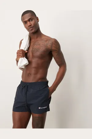Champion – Badeshorts in Marineblau