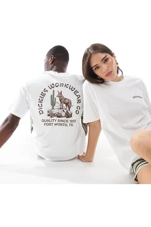 Dickies – T-Shirt in mit wachsamer-Kojote-Print auf dem Rücken, exklusiv bei ASOS