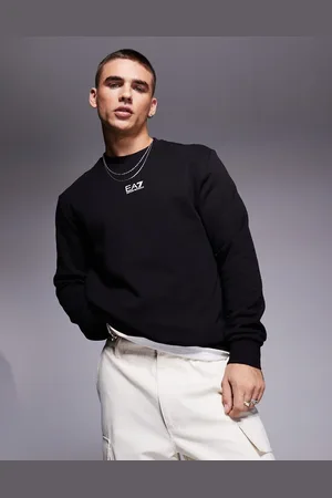 EA7 – Sweatshirt in mit Logo auf der Brust