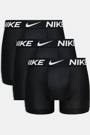 Nike – Dri-FIT Essential – 3er-Pack längere Mikrofaser-Boxershorts mit engem Schnitt in