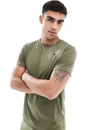 PUMA – Essentials – T-Shirt in Khaki