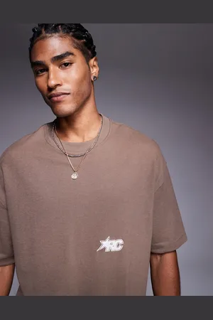 Bershka – T-Shirt in mit „Arc“-Print