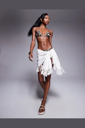ASOS – Strand-Sarong in mit Fransen