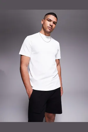 ASOS – T-Shirt in mit Rundhalsausschnitt aus schwerem Material (240 g/m²)